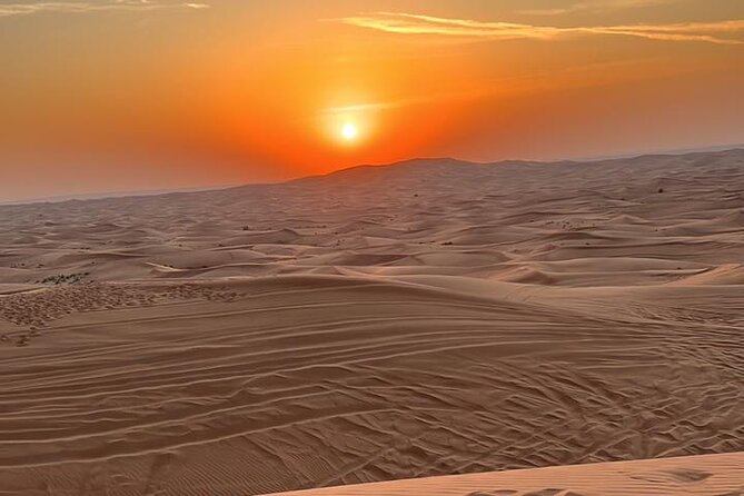 Red Dune 4x4 Desert Safari With Sand Boarding & Camel (4 Hr) - Included Amenities