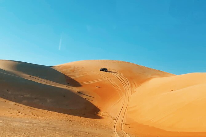 Red Dunes Sand Safari and Camel Ride With BBQ Dinner From Dubai - Dune Bashing and Sand Boarding