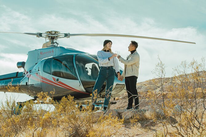 Red Rock Canyon Helicopter Tour With Landing and Champagne Toast - Booking and Confirmation