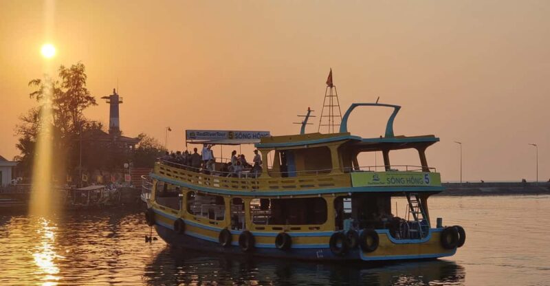 RedRiverTours - Enjoying Sunset & Night Squid Fishing - Itinerary