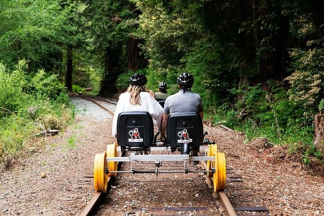 Redwoods Railbike Along Pudding Creek - Exploring Mendocino Countys Majestic Forests