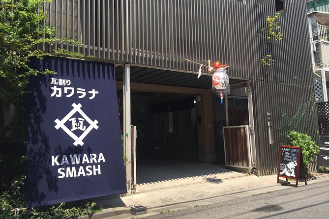 Refreshing in Asakusa! Tile-Breaking / Tile Smashing in Asakusa, Tokyo - Inclusions and Pricing Information