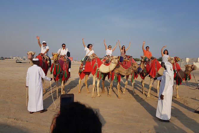 Relax Desert Safari Tour With Camel Ride and Sand Boarding - Camel Ride Experience