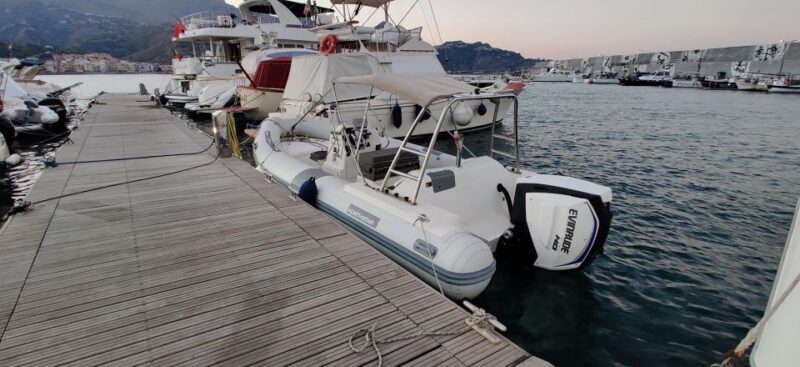 Rent a Boat in Taormina Without a License - Booking Information