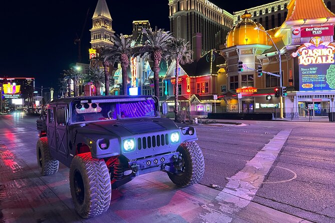 Rent a Custom Military Hummer H1 in Las Vegas - Included Services