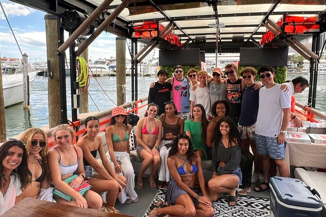 Rent a Day Party Club Boat in Miami on the Champagne Showers!! - Personalized Sailing Experience