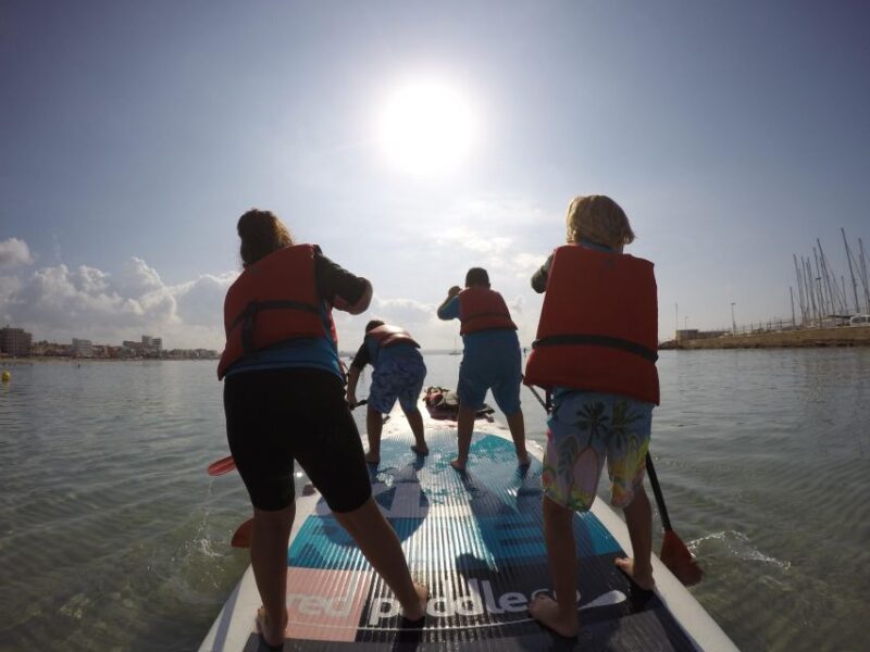 Rent a Giant Stand up Paddle XXL for Groups - Included in the Rental