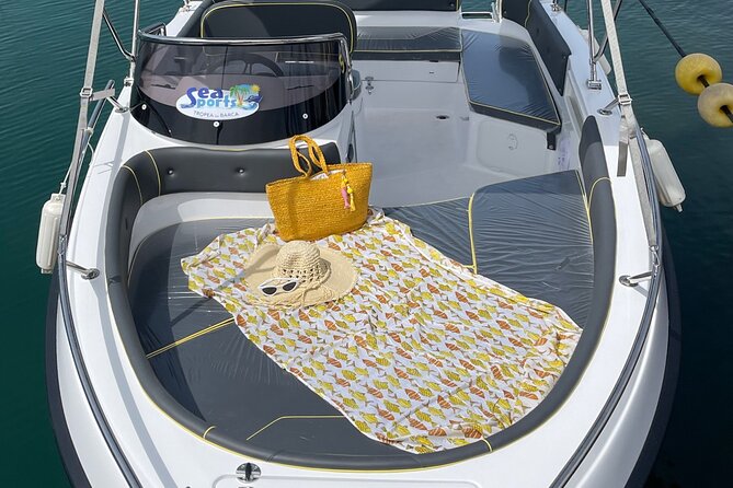 Rent a New Boat in Tropea; 4 Hours to Discover the Coast of the Gods - Private Tour Experience