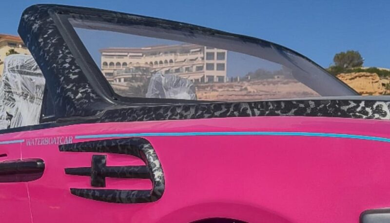 RENT a Pink Rolls Royce Waterboat Car in Mallorca - Meeting Point and Instructors