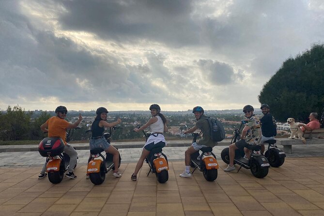 Rent an E-Scooter Chopper 2 Seater : Playa Del Ingles,Maspalomas and Meloneras - Included Accessories and Assistance