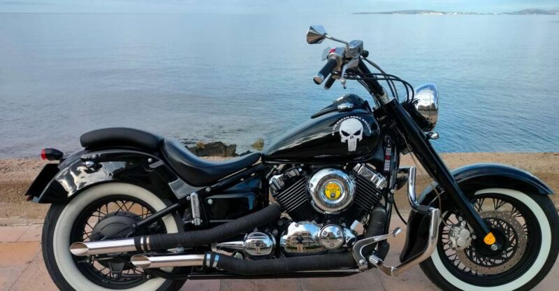 Rent Motorcycle 650cc / 1100cc Custom * Easy Rider Mallorca - Key Points