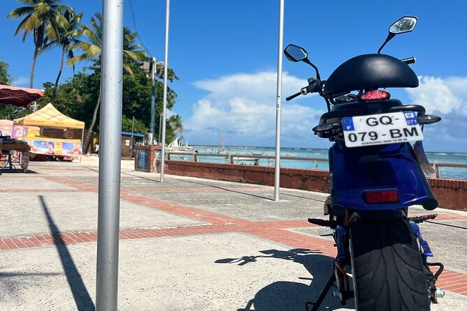 Rental of Electric Scooters Guadeloupe - Meeting and End Points