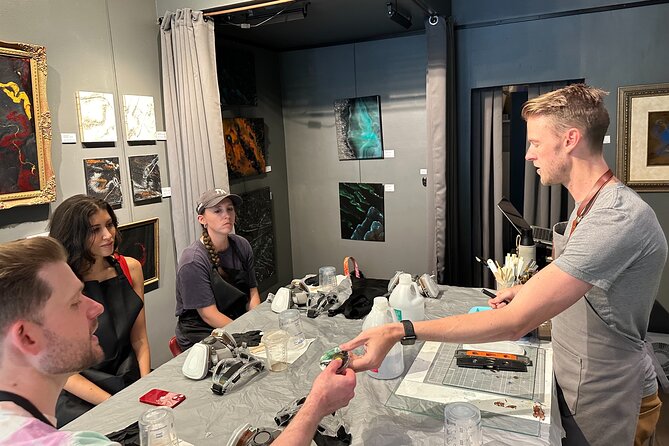 Resin Artwork in a Nolita Artists Studio - Key Points