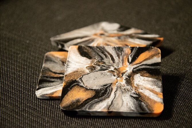 Resin Artwork in a Nolita Artists Studio - Participant Feedback and Creative Outcomes