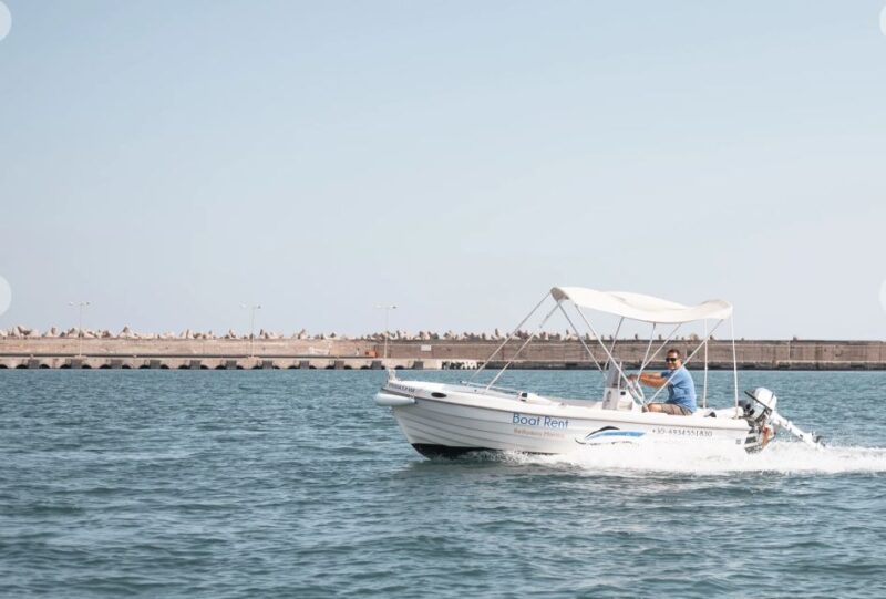 Rethymno: Boat Rental Without License - Boat Rental Options