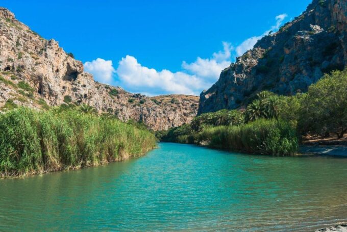 Rethymno Old Town - Preveli Beach - Kourtaliotiko Gorge - Rethymno Old Town