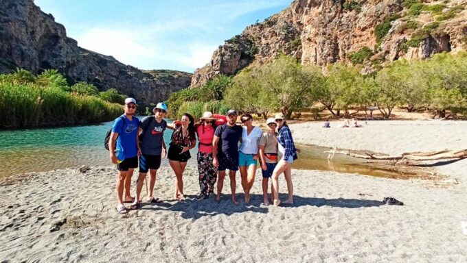 Rethymno Old Town - Preveli Beach - Kourtaliotiko Gorge - Preveli Monastery and Beach