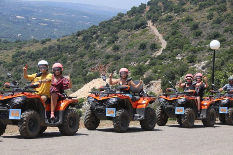 Rethymno, Panormo, Bali: Quad Safari 57km Tour, 4 Hours - Included in the Tour