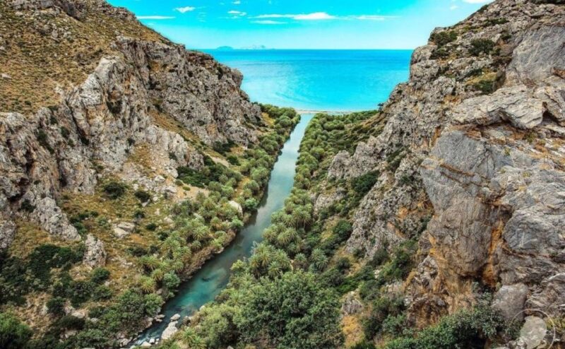 Rethymno: Preveli Beach Damnoni Beach Kourtaliotiko Day Trip - Pickup Locations