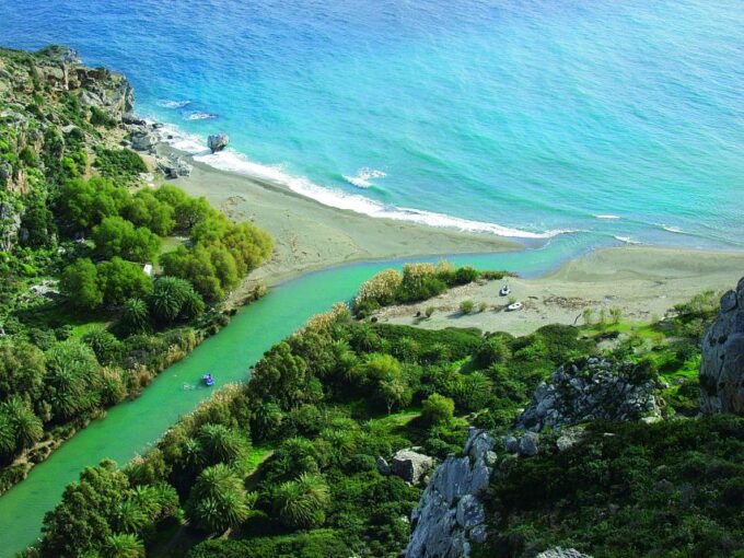 Rethymno: Preveli Beach Damnoni Beach Kourtaliotiko Day Trip - Customer Reviews Summary