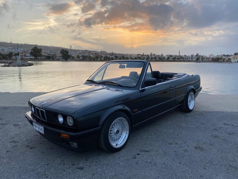 Rethymno: Ride With a BMW 318I Cabrio for 12 Hours - Booking Information