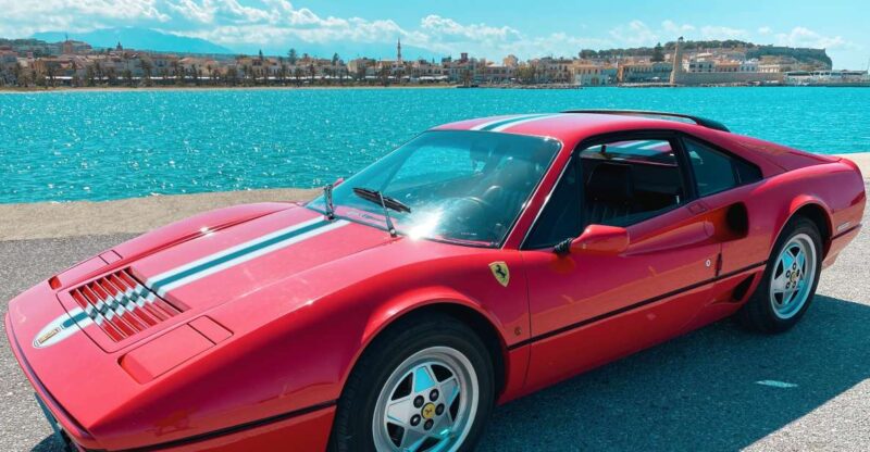 Rethymno: Ride With a Ferrari 208 Turbo - Iconic Ferrari 208 Turbo