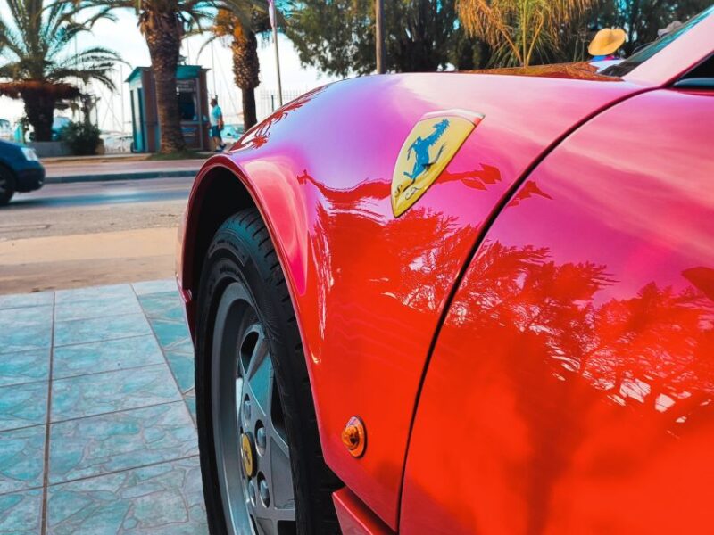 Rethymno: Ride With a Ferrari 208 Turbo - Cancellation Policy