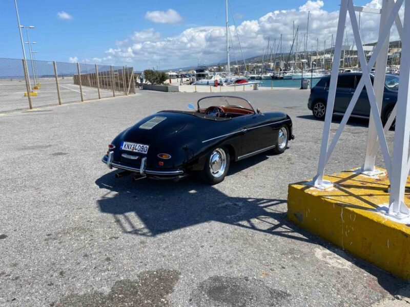 Rethymno: Ride With a Speedster 356 RCH - Key Points