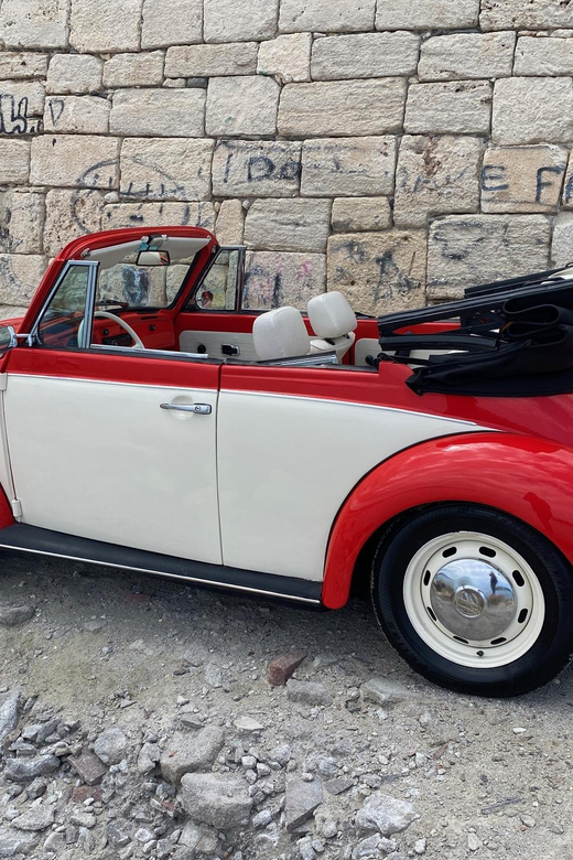Rethymno: Ride With a VW Beetle Cabrio for 12 Hours - Meeting Point and Directions