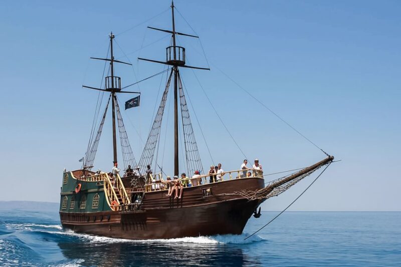Rethymno: Sunset Cruise on a Wooden Pirate Boat - Inclusions and Amenities