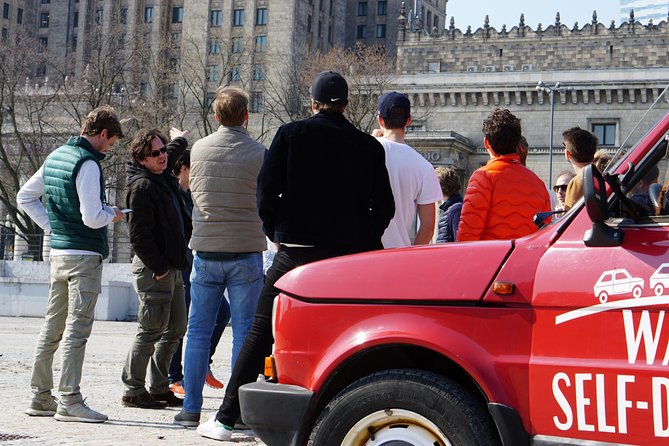 Retro Fiat Self-Drive Tour in Warsaw - Refundable Security Deposit