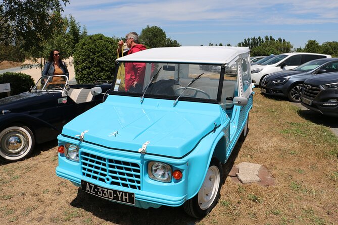 Retro Road Trip / Méhari, 2CV & Burton in Rochefort, La Rochelle - Meeting Point and Pickup