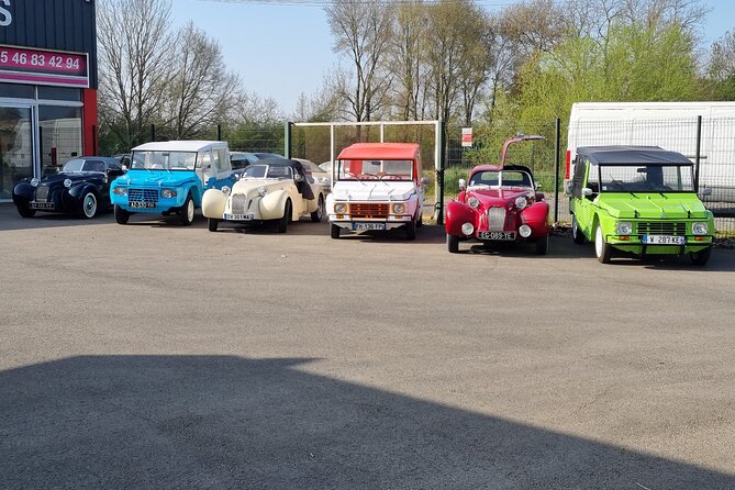 Retro Road Trip / Méhari, 2CV & Burton in Rochefort, La Rochelle - Circuits and Routes