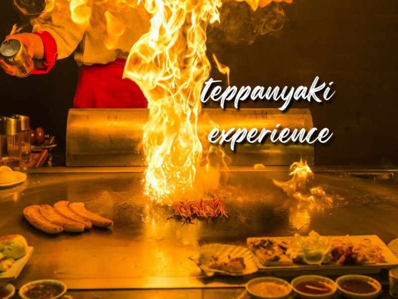 Reykjavík: 7-Course Teppanyaki Tasting Menu With Fire Show - Beverage Options