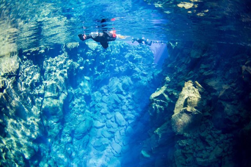 Reykjavik Combo Snorkel in Silfra Fissure & Lava Caving - Included Amenities and Gear
