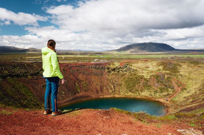 Reykjavik: Golden Circle Day Trip With Blue Lagoon Transfer - Admiring Gullfoss Waterfall