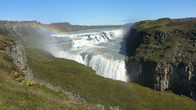 Reykjavik: Golden Circle & Langjökull Glacier on a Jeep - Gullfoss Waterfall