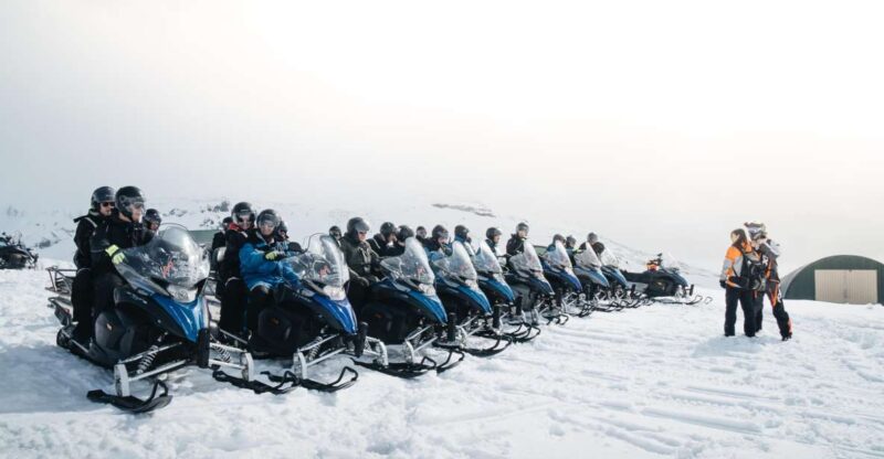 Reykjavik: Langjökull Glacier Snowmobile Tour & Hot Spring - Logistics and Requirements