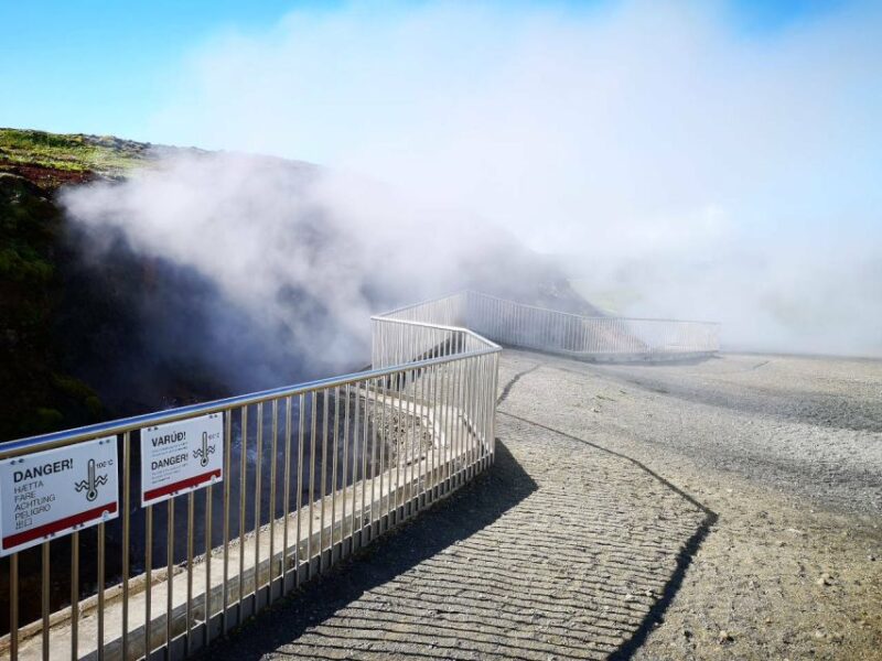 Reykjavik: Lava Cave, Hot Springs, and Waterfalls Tour - Deildartunguhver