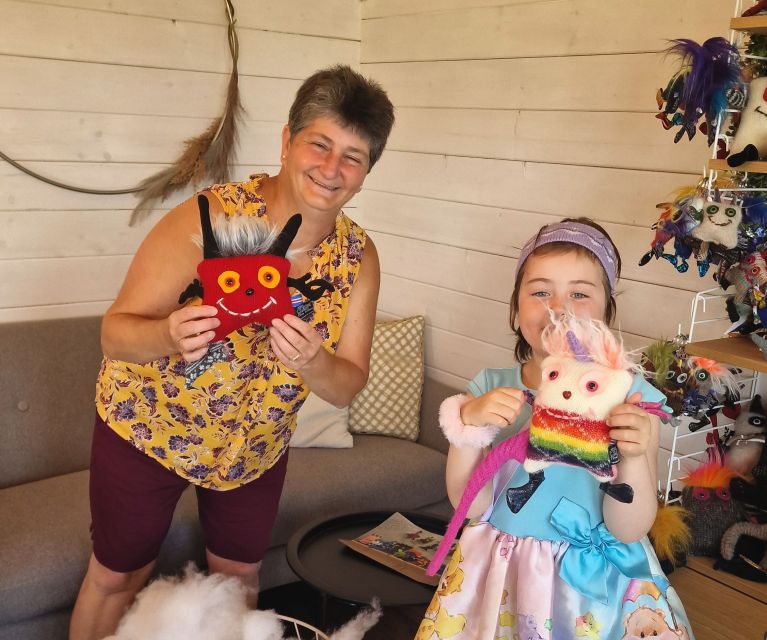 Reykjavik: Make an Icelandic Wool Monster - Suitable for All