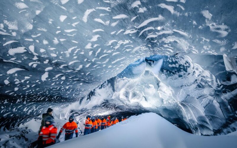 Reykjavik: Natural Ice Cave Tour Guided Adventure - Transportation and Experience