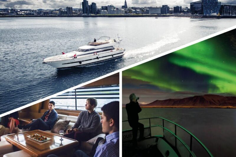 Reykjavik: Northern Lights Motor Yacht Cruise - Key Points
