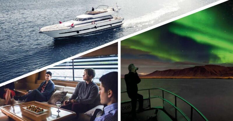 Reykjavik: Northern Lights Motor Yacht Cruise - Tour Description