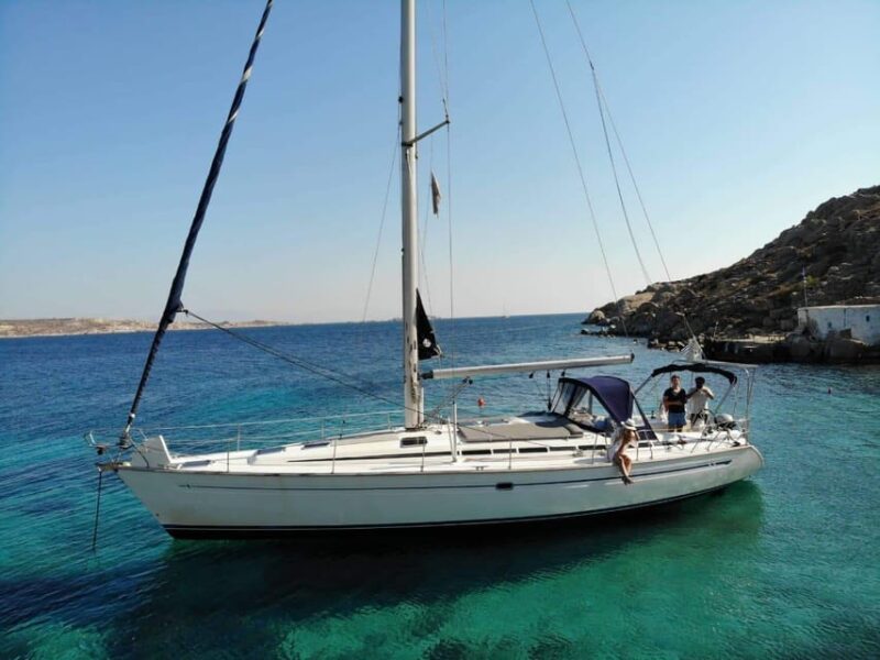 Rhenia Sunset Safari Sailing Tour (Up to 8 Guests) - Key Points