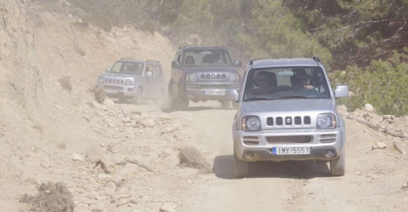 Rhodes: 4x4 Self-Drive Jeep Tour With Pickup in the North - Key Points