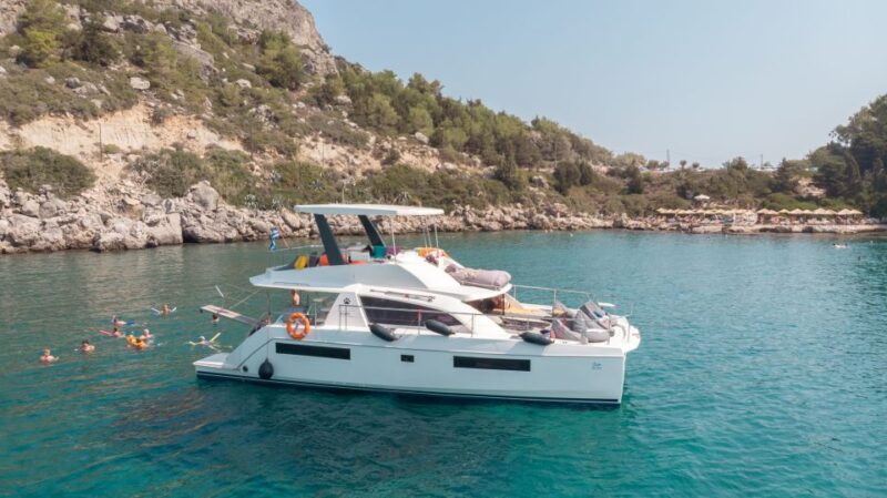 Rhodes: All-Inclusive Catamaran Cruise With Lunch and Drinks - Itinerary and Stops