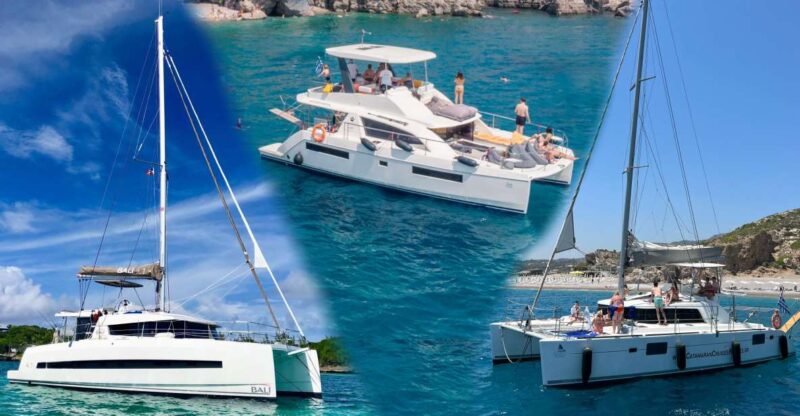 Rhodes: All-Inclusive Catamaran Cruise With Lunch and Drinks - Passenger Capacity and Meeting Point