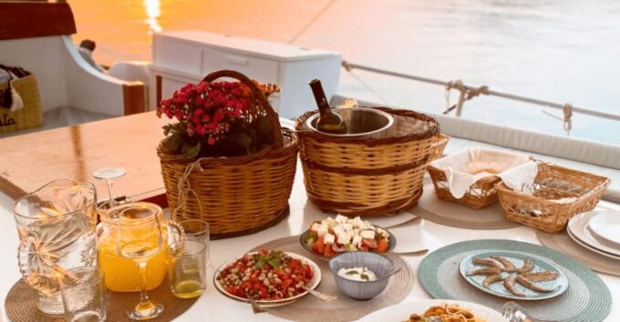 Rhodes: Boat Tour With Swimming, Gourmet Buffet and Open Bar - Frequently Asked Questions