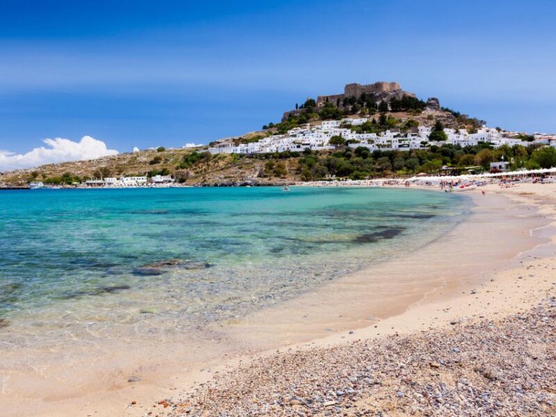 Rhodes: Boat Trip to Lindos With Swimming Stops - Itinerary Overview