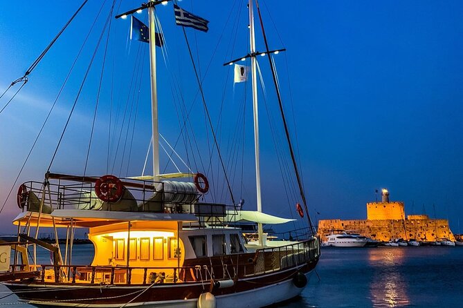 Rhodes by Sunset Cruise With Unlimited Drinks and Snacks - Meeting and Pickup